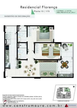 Imagem Apartamento com 2 dormitórios à venda, 81 m² por R$ 463.353,00 - Aviação - Praia Grande/SP
