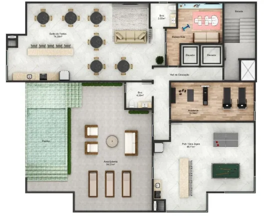 Imagem ULTIMAS UNIDADES 3 QUARTOS SENDO 1 SUITE A 250 METROS DA PRAIA DO GRAVATÁ