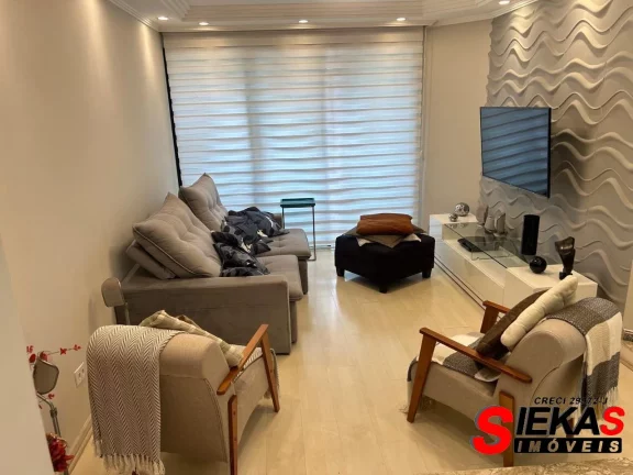 Imagem Apartamento à venda em SP: 3 quartos, 1 suíte, 2 salas, 3 banheiros, 2 vagas na Vila Regente Feijó - 105,00 m² de área.