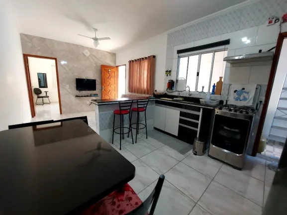 Imagem Casa para Venda em Itanhaém, Balneário Gaivota, 2 dormitórios, 1 suíte, 1 banheiro, 2 vagas