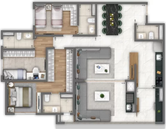 Imagem Grand Living Nova Klabin