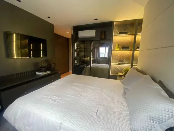 Imagem Apartamento de alto padrão com vista para o mar com 4 suítes e 2 vagas em Balneário Camboriú