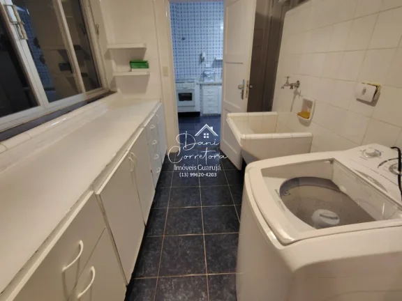 Imagem Apartamento para locação em Guarujá-SP, Pitangueiras: 2 quartos, 2 salas, 3 banheiros, 1 vaga, 118m². Venha conhecer!