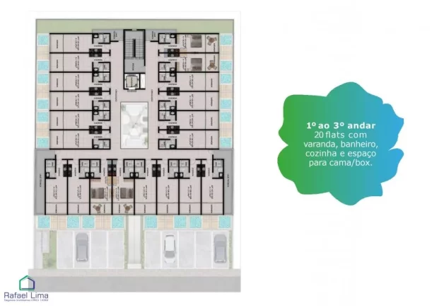 Flat 1 Quarto Ipojuca - PE - Porto de Galinhas