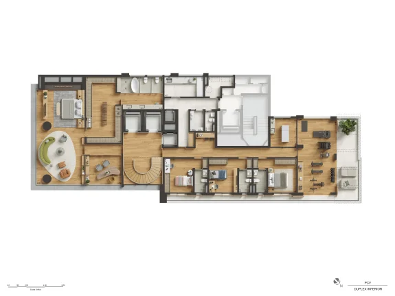 Imagem Apartamento Garden com 487m2, 4 suítes e 4 vagas, à venda em São Paulo, Vila Beatriz