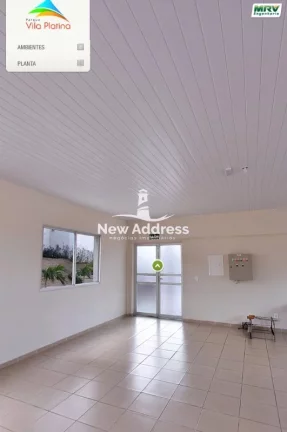 Imagem Quarto e Sala à Venda no Térreo em Colina, Cariacica. Aceita Financiamento. Com piscina, churrasqueira, salão de festas, portaria 24h.