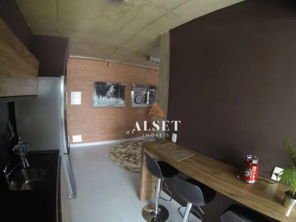 Imagem Apartamento com 1 dormitório para alugar, 70 m² por R$ 6.910,00/mês - Vila Regente Feijó - São Paulo/SP