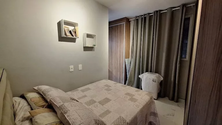 Imagem APTO ACONCHEGANTE - 2 DORM 1 SUÍTE TODO REFORMADO - COND. PORTAL DOS CRISTAIS - JARDIM SÃO PEDRO - HORTOLÂNDIA