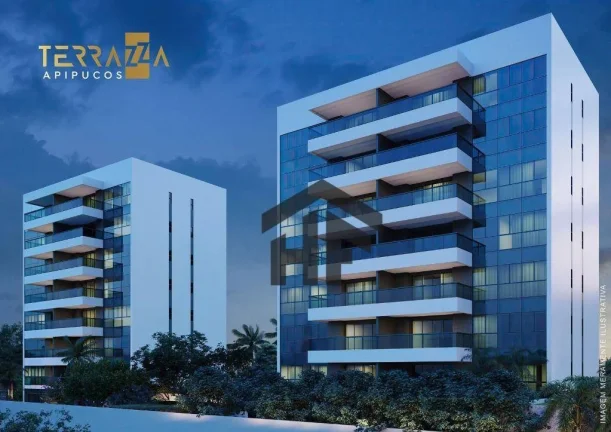 Imagem Apartamento de Lançamento com 4 Quatos em Apipucos, Recife