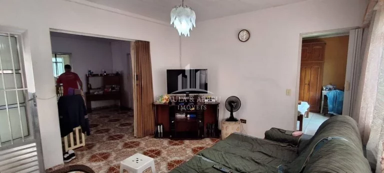 Imagem Ótima Casa Assobradada 300m² (12 X 25mts), 3 Dormitórios, Área de Lazer Grande, Churrasqueira, 2 Banheiro, 2 Salas, 2 Vagas, No Jardim Mauá, Mauá-SP