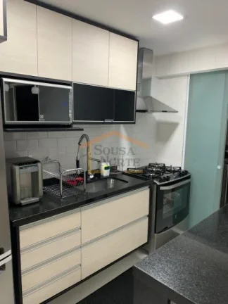 Imagem Apartamento alto padrão, 2 dormitórios, sendo 2 suítes, originalmente sendo 3 dormitórios, mas f...