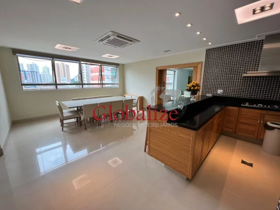 Imagem Apartamento 4 dormitórios, área de lazer completa, no bairro da Ponta da Praia em Santos