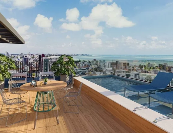 Imagem Apartamento à venda, 92 m² por R$ 735.442,15 - Intermares - Cabedelo/PB