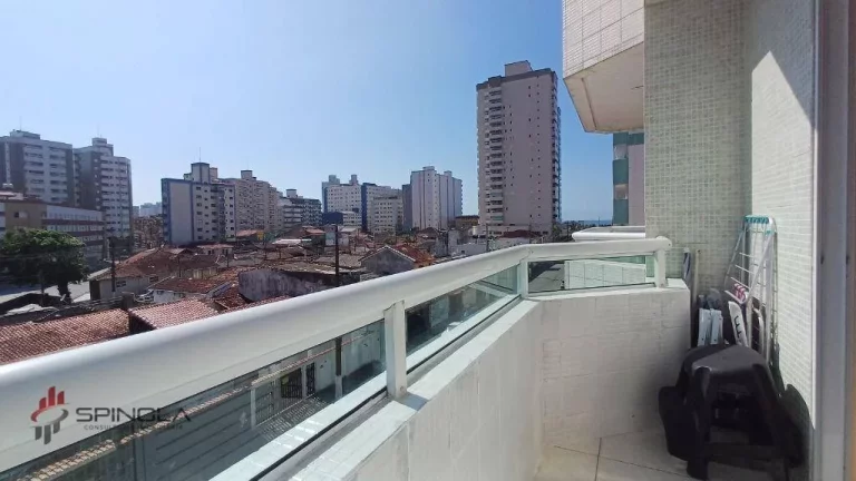 Imagem Apartamento com 1 dormitório à venda, 36 m² por R$ 235.000,00 - Mirim - Praia Grande/SP