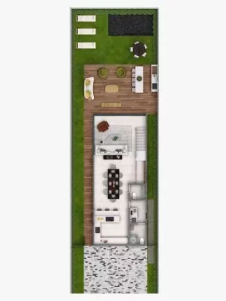 Imagem Casas de 1º andar sobrado em resort as margens da BR-230 e próximo ao ponto turístico do Pôr do sol de Jacaré - CA0165
