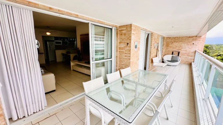 Imagem Imperdível apartamento de 3 quartos com suite na Riviera de São Lourenço: 2 Salas, 2 vagas e 96m² de área.