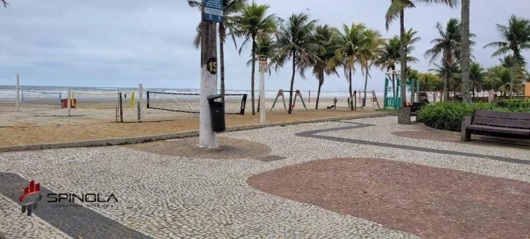 Imagem Apartamento com 1 dormitório à venda, 32 m² por R$ 230.000,00 - Canto do Forte - Praia Grande/SP