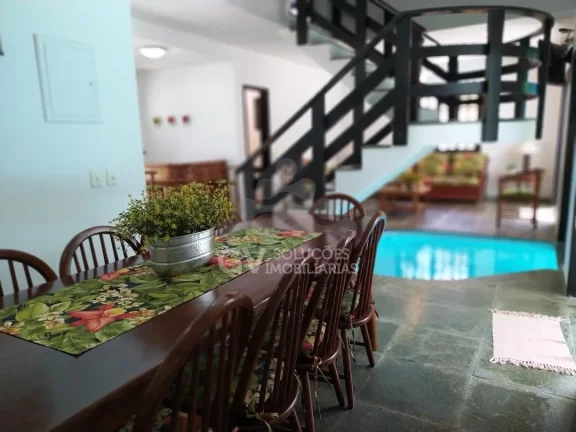 Imagem Casa com 4 dormitórios para alugar, 200 m² por R$ 1.500,00/dia - Condomínio Lagoinha - Ubatuba/SP