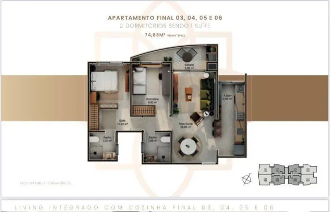 Imagem Apartamento 2 dormitórios