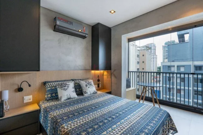 Imagem Venda Studio 23m² Charlie Brooklyn Studios | Mobiliado e Ar-Condicionado