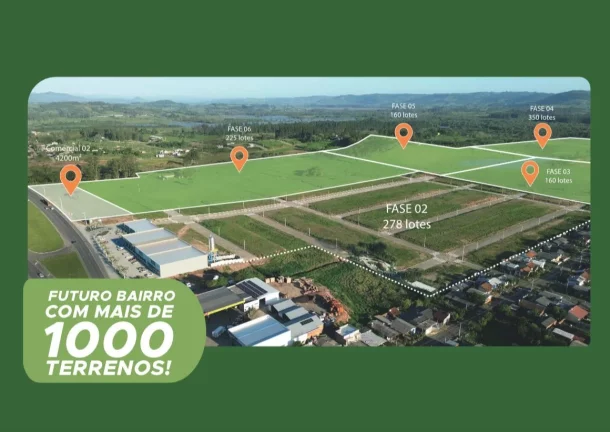 Imagem Terreno Escriturados e em excelente localização de Taquara