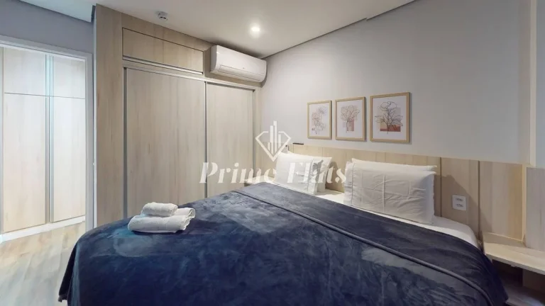 Imagem Flat disponível para venda no Aparthotel Adagio Sao Paulo Moema, com 39m², 1 dormitório e 1 vaga de garagem