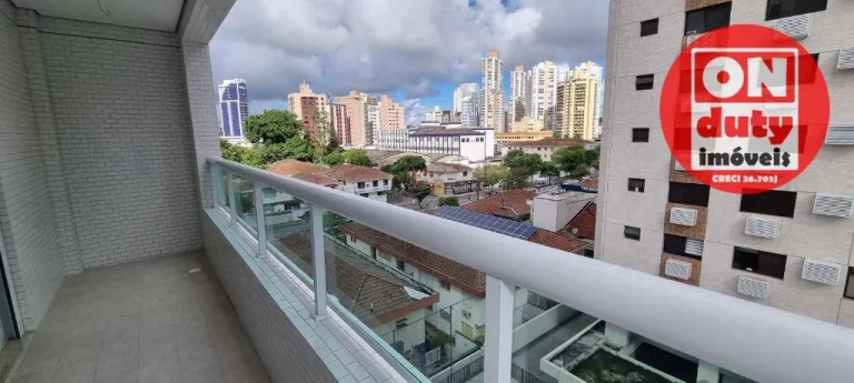Imagem Apartamento com 2 dormitórios à venda, 76 m² por R$ 970.530,00 - Ponta da Praia - Santos/SP
