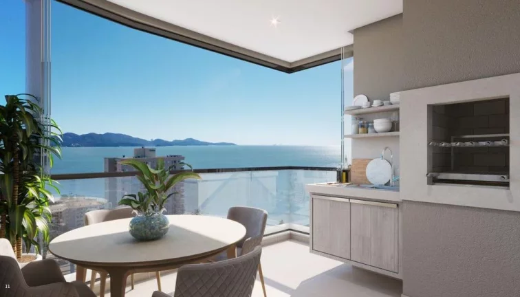 Imagem Apartamento na Planta para Venda em Porto Belo, pereque, 3 dormitórios, 3 suítes, 4 banheiros, 2 vagas