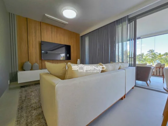 Imagem Apartamento pé na Areia frontal à Venda, com 4 suítes 208m² - 3 vagas, Riviera de São Lourenço Bertioga SP