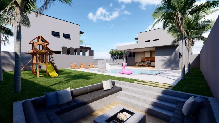 Imagem Residencial Treviso: casa em condomínio com área de lazer