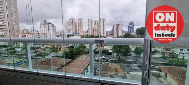 Imagem Apartamento com 2 dormitórios à venda, 76 m² por R$ 1.162.530,00 - Ponta da Praia - Santos/SP