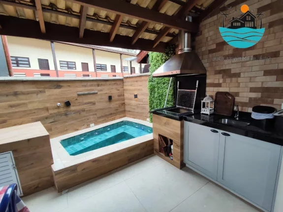 Imagem Casa a Venda Juquehy com escritura definitiva, com 2 dormitórios, 1 suíte e 100m² de área construída, 500m da praia | Juquehy Imobiliária