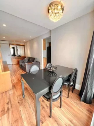 Imagem Apartamento à Venda no Campo Belo, SP | 47m², 1 Dorm, Mobiliado
