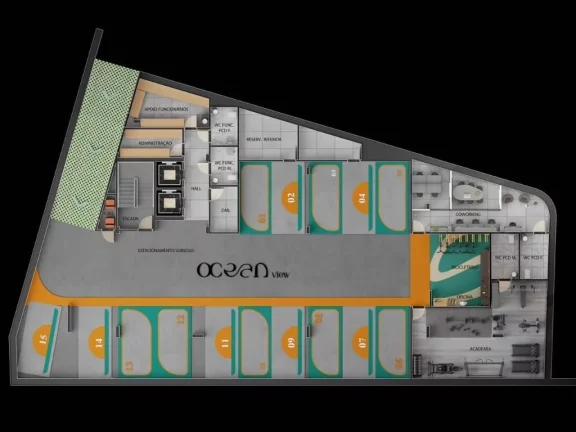 Imagem Flat à venda, 28 m² por R$ 570.000,00 - Jardim Oceania - João Pessoa/PB