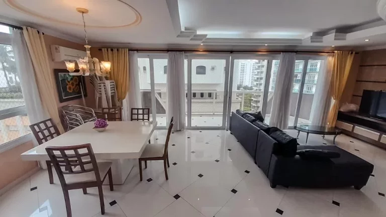 Imagem Apartamento com 3 dormitórios à venda, 176 m² - Pitangueiras - Guarujá/SP
