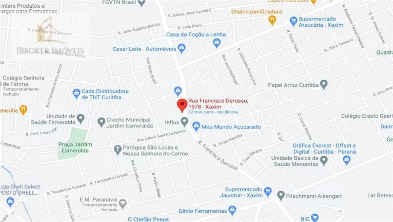 Imagem Terreno à Venda, 1012 m² por R$2.600.000,00 - Bairro Xaxim - Curitiba/PR
