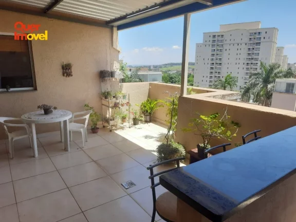 Imagem Oportunidade única: Cobertura à venda em Ribeirão Preto-SP, bairro Parque Industrial Lagoinha, 2 quartos, 1 suíte, 2 salas, 3 banheiros, 2 vagas, 106m².