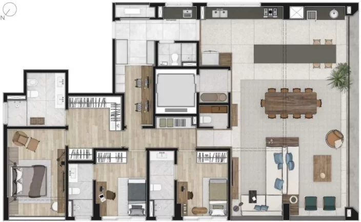 Imagem APARTAMENTO RESIDENCIAL em São Paulo - SP, Pinheiros