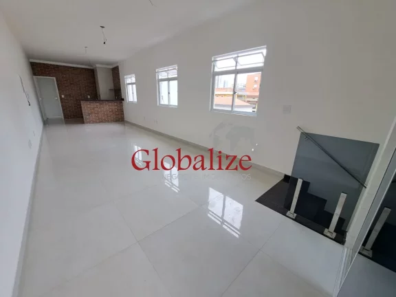 Imagem Sobreposta alta à vendacom 155m², 3 quartos, 2 suítes, piscina, churrasqueira por R$1.300.000,00 no Embaré em Santos