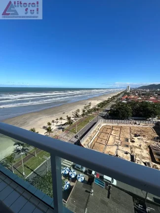 Imagem Imóvel de alto padrão para locação em Praia Grande-SP, Caiçara: 3 quartos, 1 suíte, 1 sala, 2 vagas, 104m².