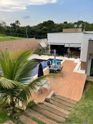 Casa com 5 suites a venda por R$ 4.000.000 ou aluguel por R$ 17.000/mês - Condomínio Fazenda Jequitibá - Sorocaba/SP