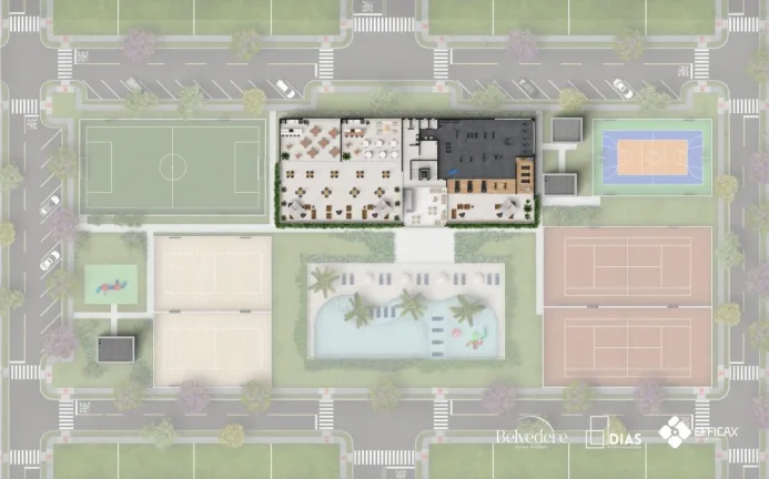 Foto do imóvel: Belvedere Home Resort: Terreno em Condomínio em Cascavel - Lançamento com Áreas de Lazer e Conforto