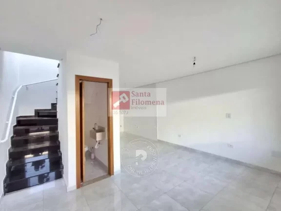 Imagem Sobrado para Venda em Santo André, Vila Camilópolis, 2 dormitórios, 2 suítes, 3 banheiros, 2 vagas
