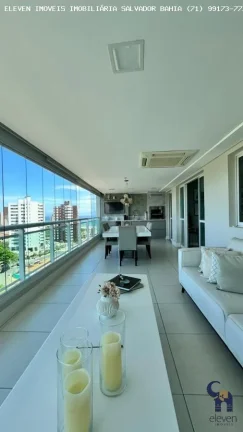 Imagem ALTAVISTA PATAMARES: 3 SUÍTES, VARANDÃO GOURMET DE 32M² E VISTA MAR COM 3 VAGAS 