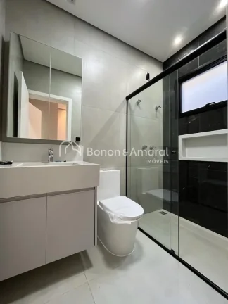 Imagem Excelente casa térrea nova com 3 suítes, totalmente integrada e planejada no Condomínio Glarus, S...