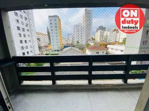 Imagem Apartamento com 1 dormitório à venda, 63 m² por R$ 309.000,00 - Centro - São Vicente/SP