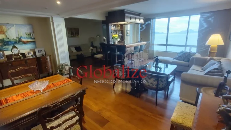 Imagem Apartamento com Vista Mar à Venda com 3 Dormitórios e 1 Vaga no Bairro da Ponta da Praia em Santos por R$ 1.385.000,00