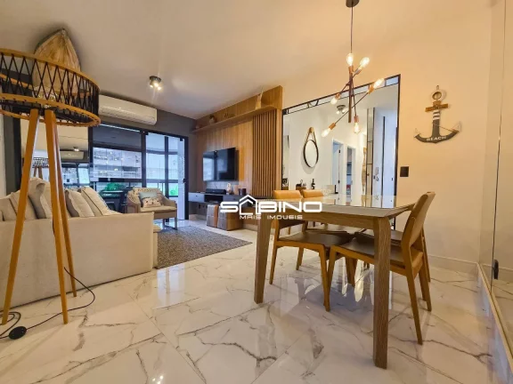 Imagem Apartamento à venda, 3 dormitórios 1 suíte 94m² de área útil, 2 vagas – Riviera de São Lourenço.