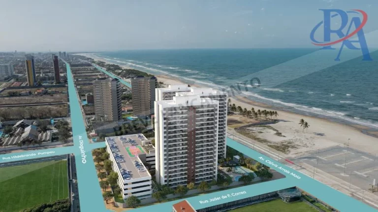 Imagem Apartamento para Venda em Fortaleza, Praia do futuro, 2 dormitórios, 1 suíte, 2 banheiros, 1 vaga