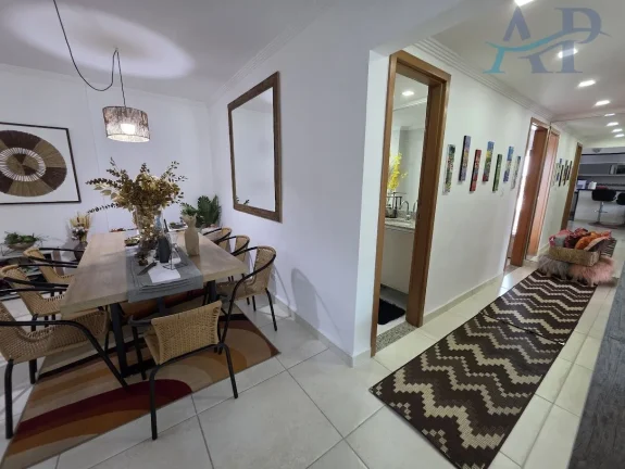 Imagem Apartamento na Guilhermina em Praia Grande com Vista Mar com 3 Dormitórios